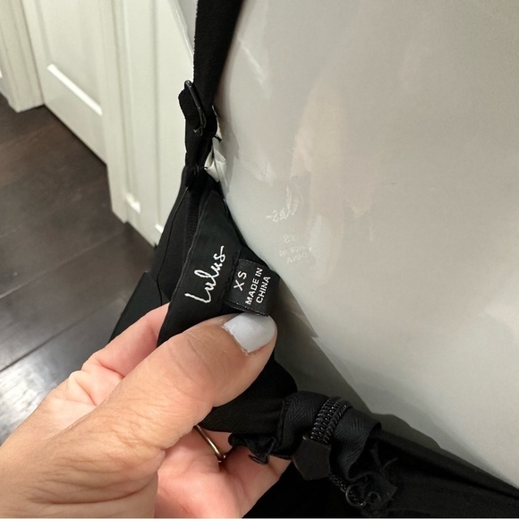 Lulu’s Mythical Kind of Love Black Maxi Dress Size Extra Small - Picture 6 of 9